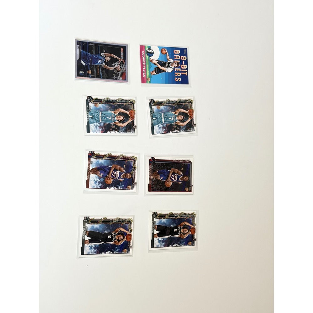 25-26 Lot Cooper Flagg Silver 8-Bit Ballers Dylan Harper Kon Knueppel Edgecombe - Picture 3 of 8